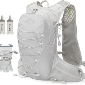 IX INOXTO Running Hydration Vest for Men Women Water Backpack for Running 3L Running Hydration Pack for Trail Running Marathon Race Hiking
